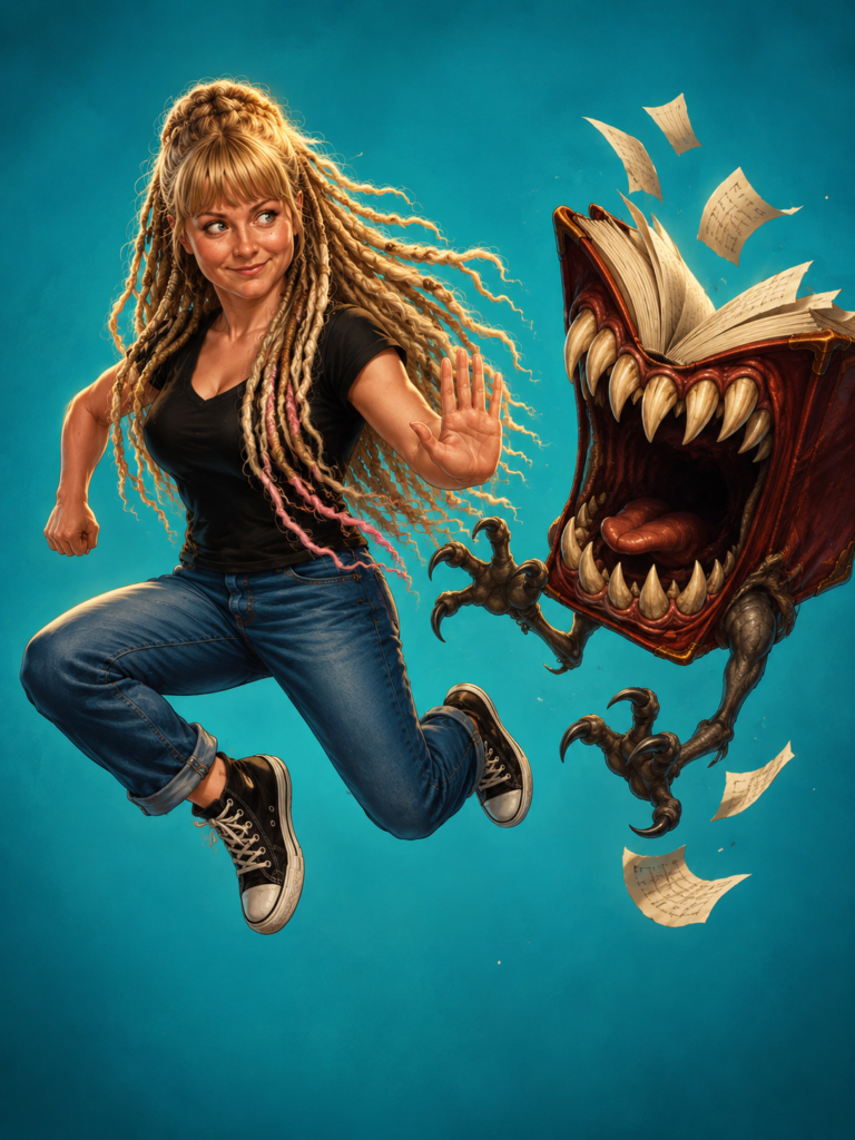 t and monster book
